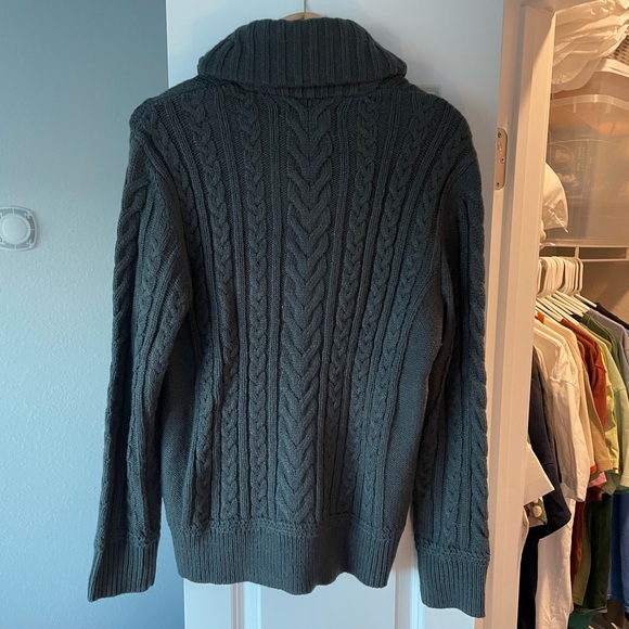 American Eagle Cable-Knit Cardigan Sweater - Picture 5 of 5